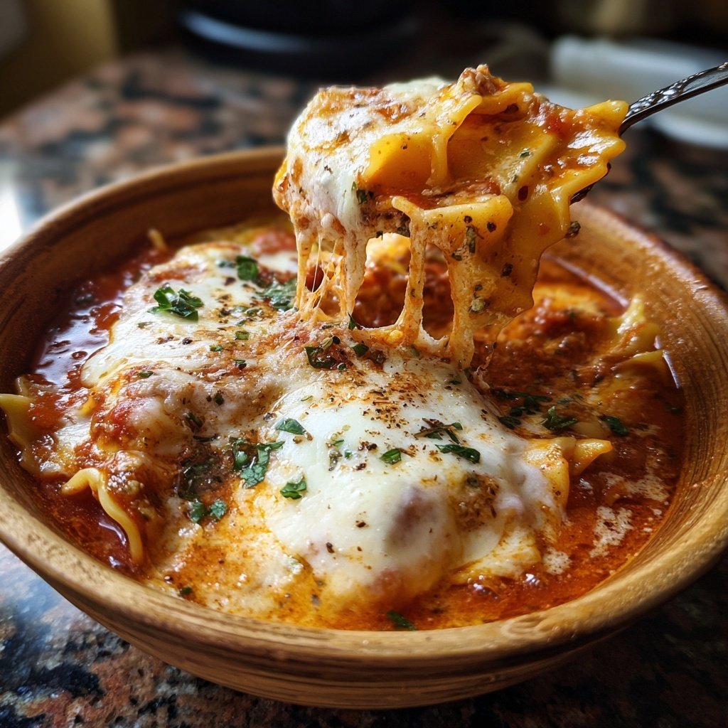 Creamy Lasagna Soup
