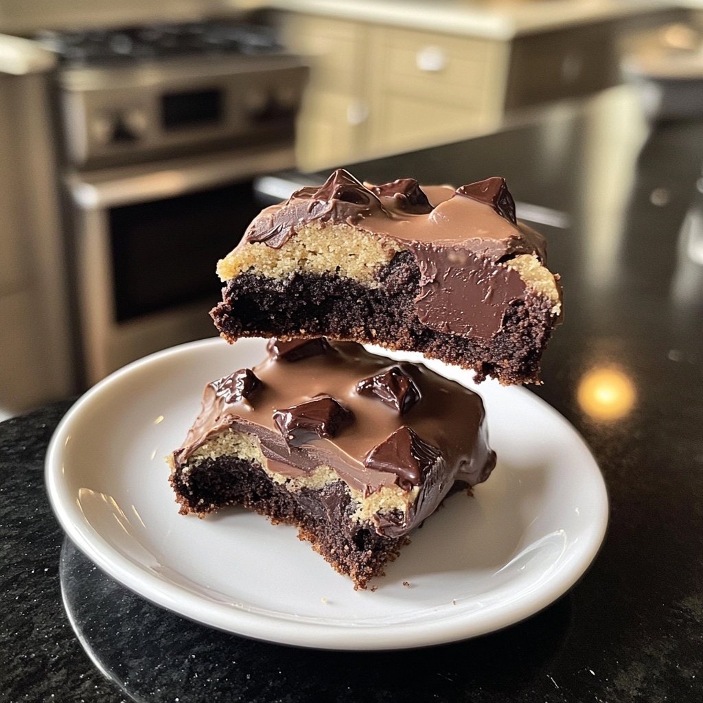 The Best Fudgy Chewy Brookies