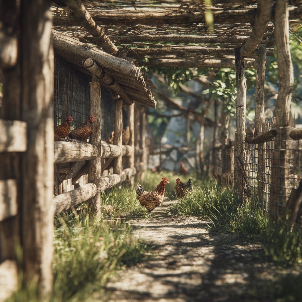 Chicken Coop Run Ideas