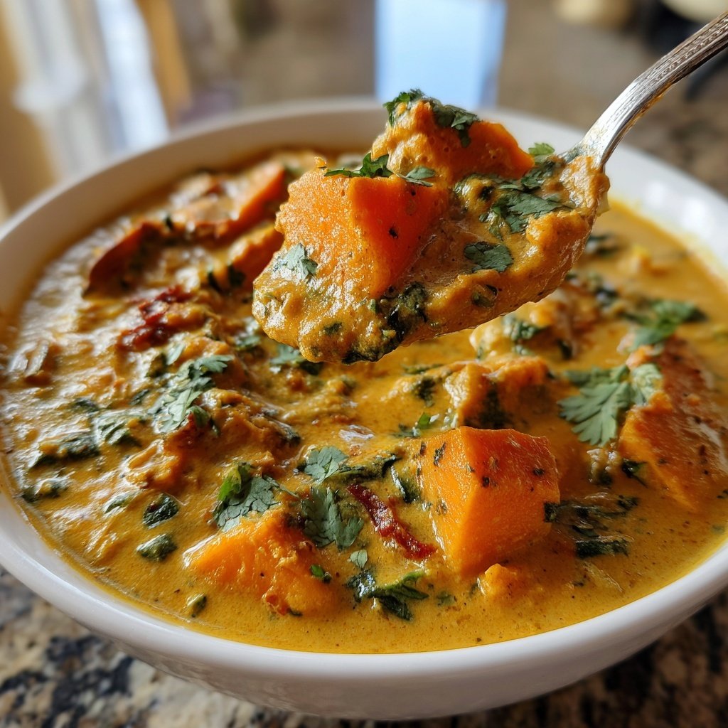 Jamaican Sweet Potato Coconut Curry